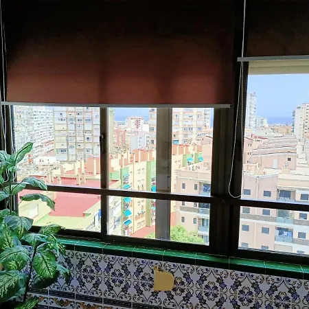 2 Dormitorios - Wifi - Mascotas - Centrico - Playa - Terraza Vistas Al Mar * 토레몰리노스
